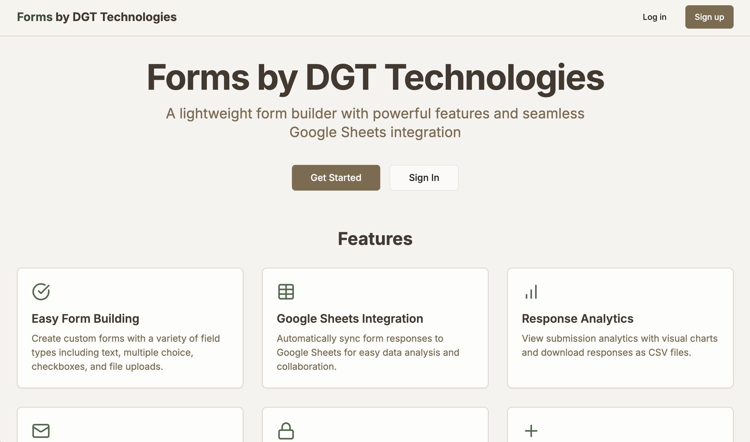 Forms Builder